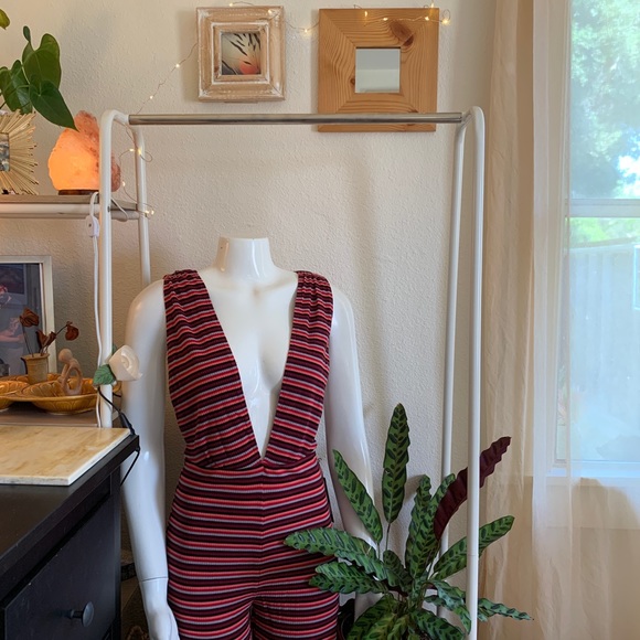 🍭 reformation vice sunset stripe jumpsuit 🍭 - Picture 2 of 8